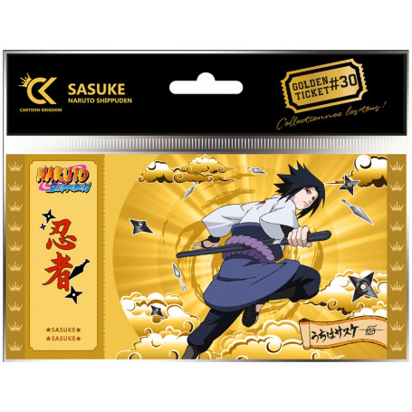 Cartoon Kingdom - Confezione da 5 Golden Ticket Naruto Shipudden (dal 29 al 33)
