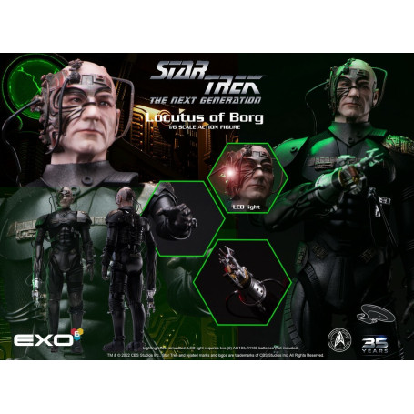 EXO-6 - Locutus dei Borg - Star Trek: The Next Generation action figure 1/6 