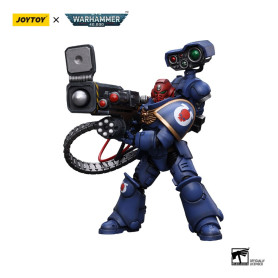 JoyToy Space Marine - Ultramarines - Sergente della Desolazione con lanciatore Vengor 1/18