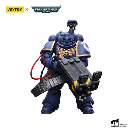 JoyToy Space Marine - Ultramarines - Marine della Desolazione con lanciatore Castellano (Superkrak) 1/18