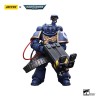 JoyToy Space Marine - Ultramarines - Marine della Desolazione con lanciatore Castellano (Superkrak) 1/18