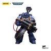 JoyToy Space Marine - Ultramarines - Marine della Desolazione con lanciatore Castellan (Superfrag) 1/18