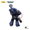 JoyToy Space Marine - Ultramarines - Marine della Desolazione con lanciatore Castellan (Superfrag) 1/18