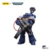 JoyToy Space Marine - Ultramarines - Marine della Desolazione con lanciatore Castellan (Superfrag) 1/18