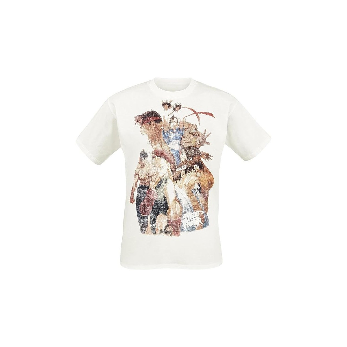 T-shirt Street Fighter Personnages