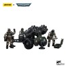 JoyToy Space Marine - Astra Militarum - Squadra d'ordinanza con cannone da campo Bombast 1/18 - Warhammer 40K