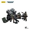 JoyToy Space Marine - Astra Militarum - Squadra d'ordinanza con cannone da campo Bombast 1/18 - Warhammer 40K
