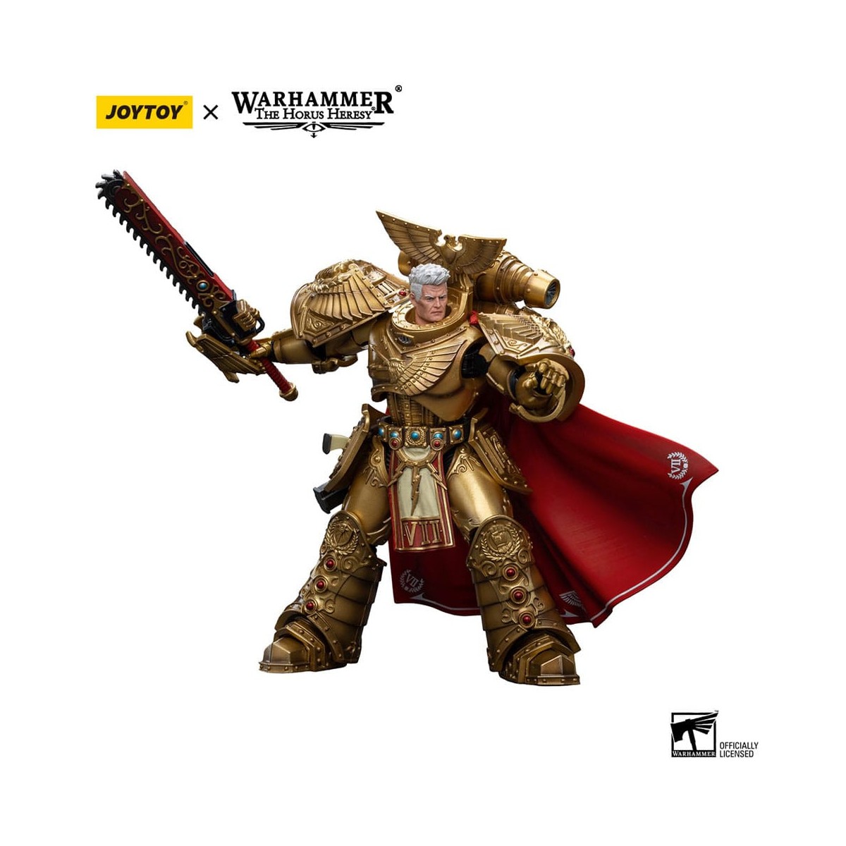 JoyToy Space Marine - Pugni Imperiali - Rogal Dorn Primarca della 7a Legione - 1/18 - Warhammer L'Eresia di Horus