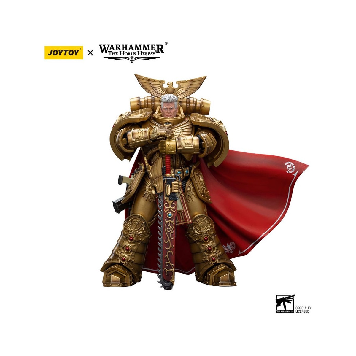 JoyToy Space Marine - Pugni Imperiali - Rogal Dorn Primarca della 7a Legione - 1/18 - Warhammer L'Eresia di Horus