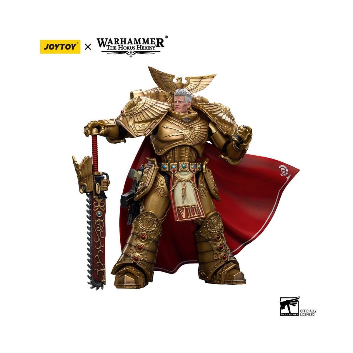 JoyToy Space Marine - Pugni Imperiali - Rogal Dorn Primarca della 7a Legione - 1/18 - Warhammer L'Eresia di Horus