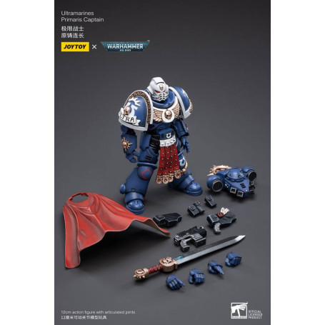 JoyToy Space Marine - Ultramarines - Capitano Primaris 1/18