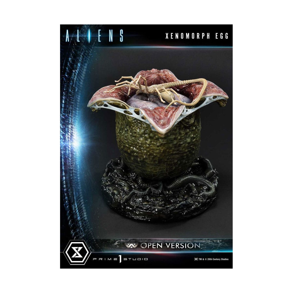 Prime 1 Studio - Statuetta Aliens Premium Masterline Series Xenomorph Egg Open Version - Ovomorfo