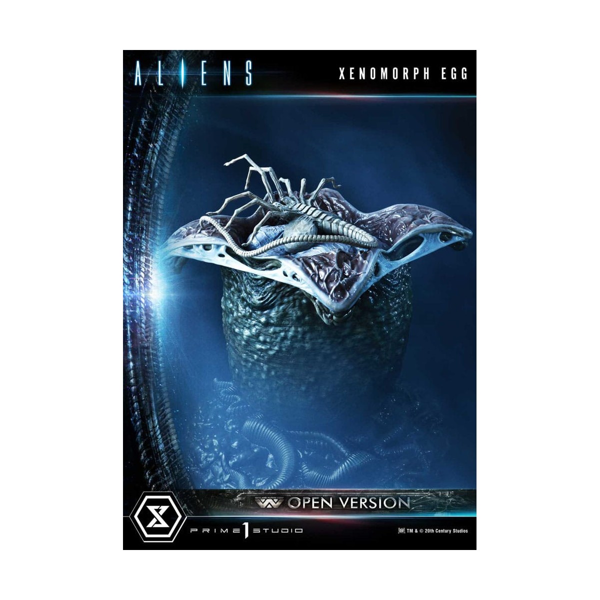 Prime 1 Studio - Statuetta Aliens Premium Masterline Series Xenomorph Egg Open Version - Ovomorfo