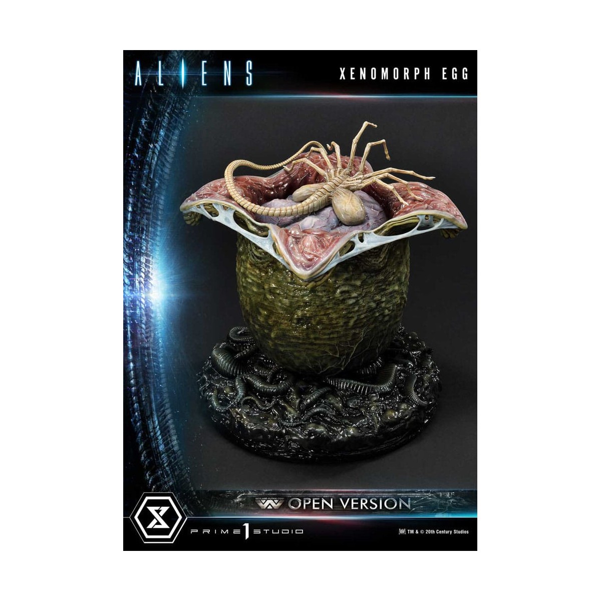 Prime 1 Studio - Statuetta Aliens Premium Masterline Series Xenomorph Egg Open Version - Ovomorfo