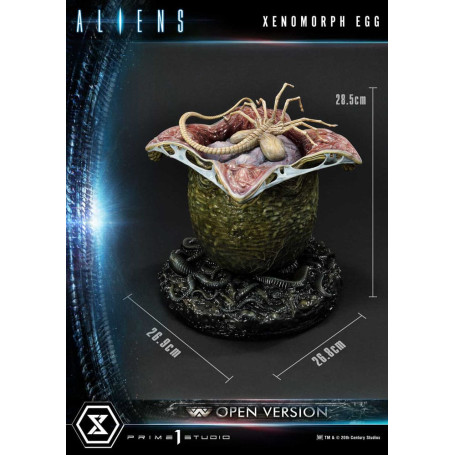 Prime 1 Studio - Statuetta Aliens Premium Masterline Series Xenomorph Egg Open Version - Ovomorfo