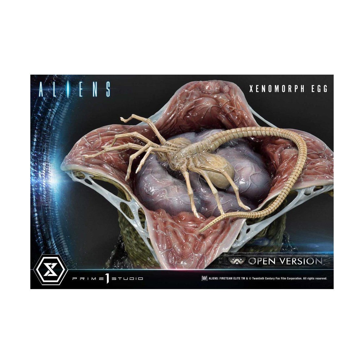 Prime 1 Studio - Statuetta Aliens Premium Masterline Series Xenomorph Egg Open Version - Ovomorfo