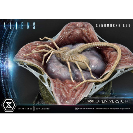 Prime 1 Studio - Statuetta Aliens Premium Masterline Series Xenomorph Egg Open Version - Ovomorfo
