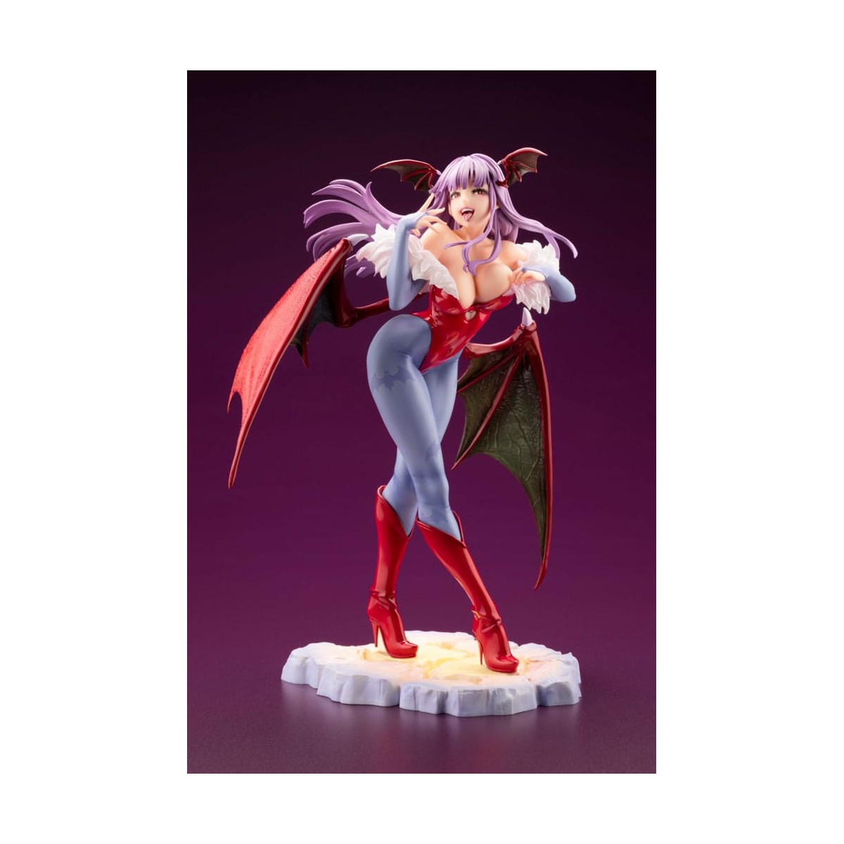 Kotobukiya Darkstalkers Bishoujo Statuetta in PVC 1/7 Morrigan Edizione Limitata