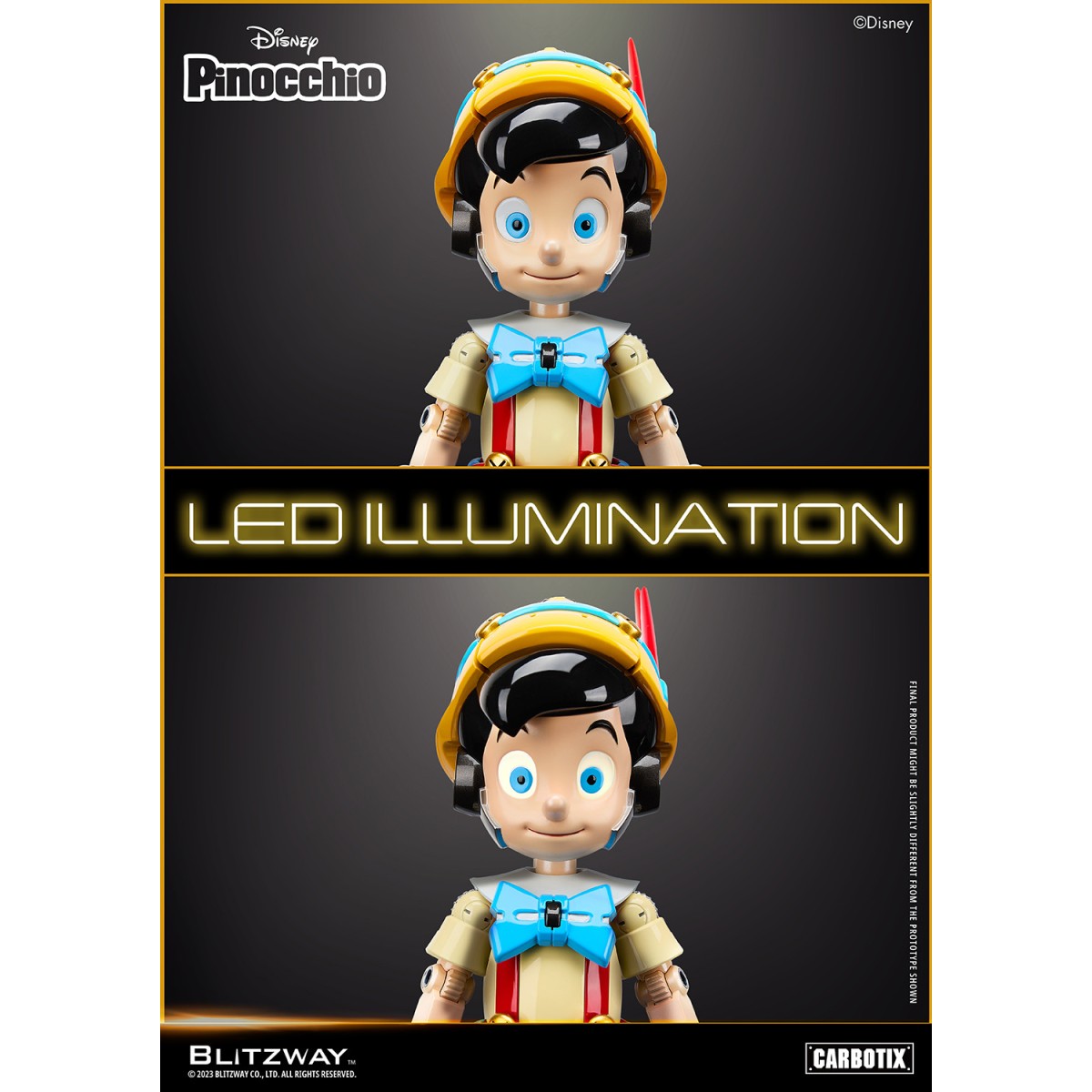 Blitzway - Disney - Serie Carbotix Pinocchio 1/6
