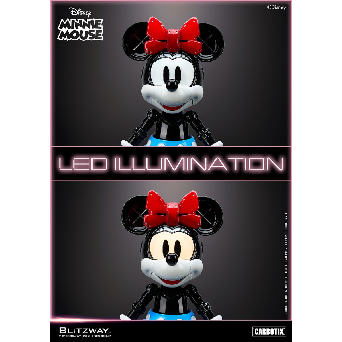 Blitzway - Disney - Serie Carbotix Minnie Mouse