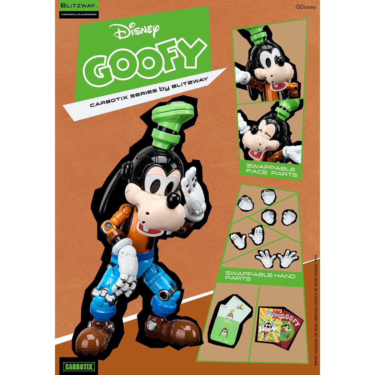 Blitzway - Disney - Serie Carbotix Pippo - Dingo