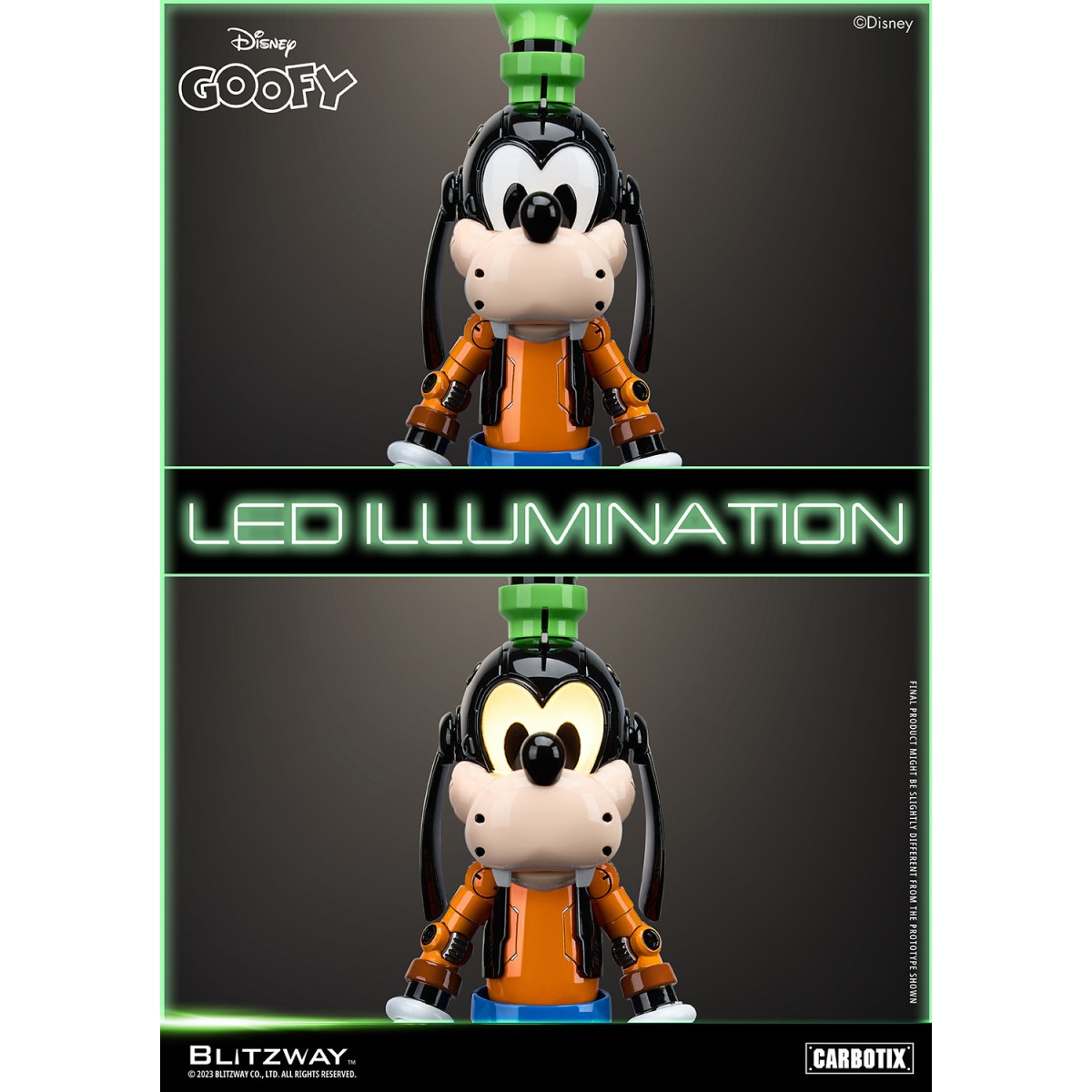 Blitzway - Disney - Serie Carbotix Pippo - Dingo