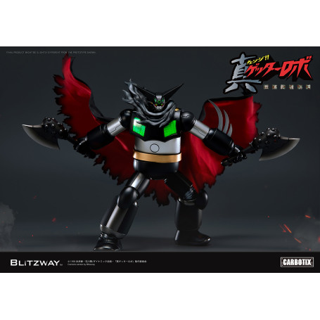 Blitzway Carbotix - BLACK GETTER - Serie di action figure in carbonio ibrido