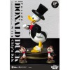 Regno delle belve Disney 100° - Master Craft - Statua di Paperino in smoking con nave e Dale in edizione speciale - Tic & Tac