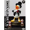 Regno delle belve Disney 100° - Master Craft - Statua di Paperino in smoking con nave e Dale in edizione speciale - Tic & Tac