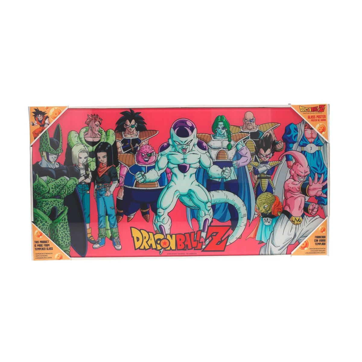 SD Toys - Poster in vetro di Dragonball Z "Villains
