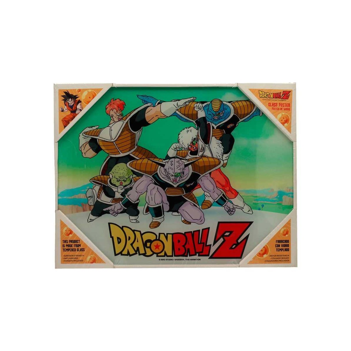 SD Toys - Poster in vetro di Dragonball Z "Forze Speciali