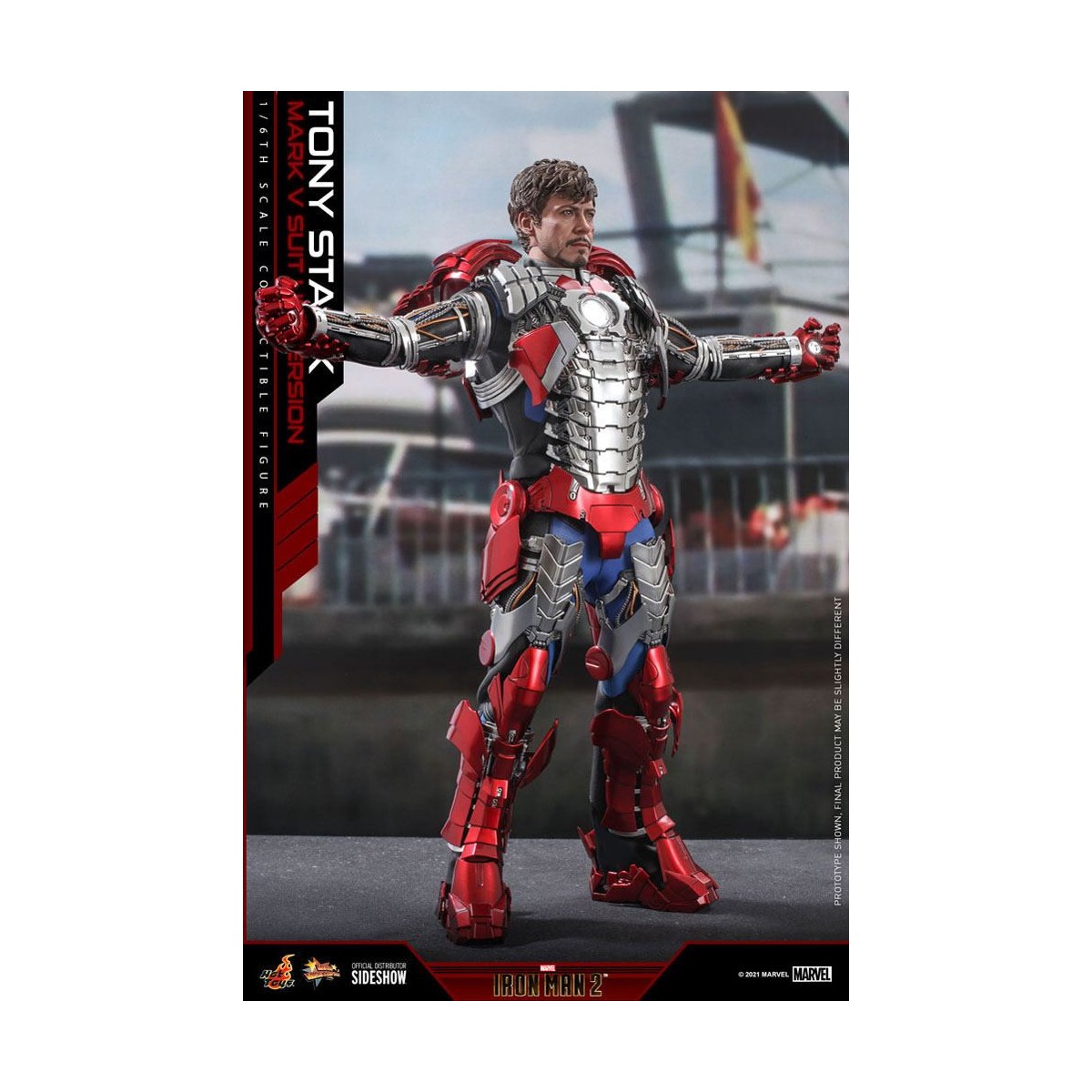 Hot Toys Iron Man 2 - Tuta Mark V 1/6