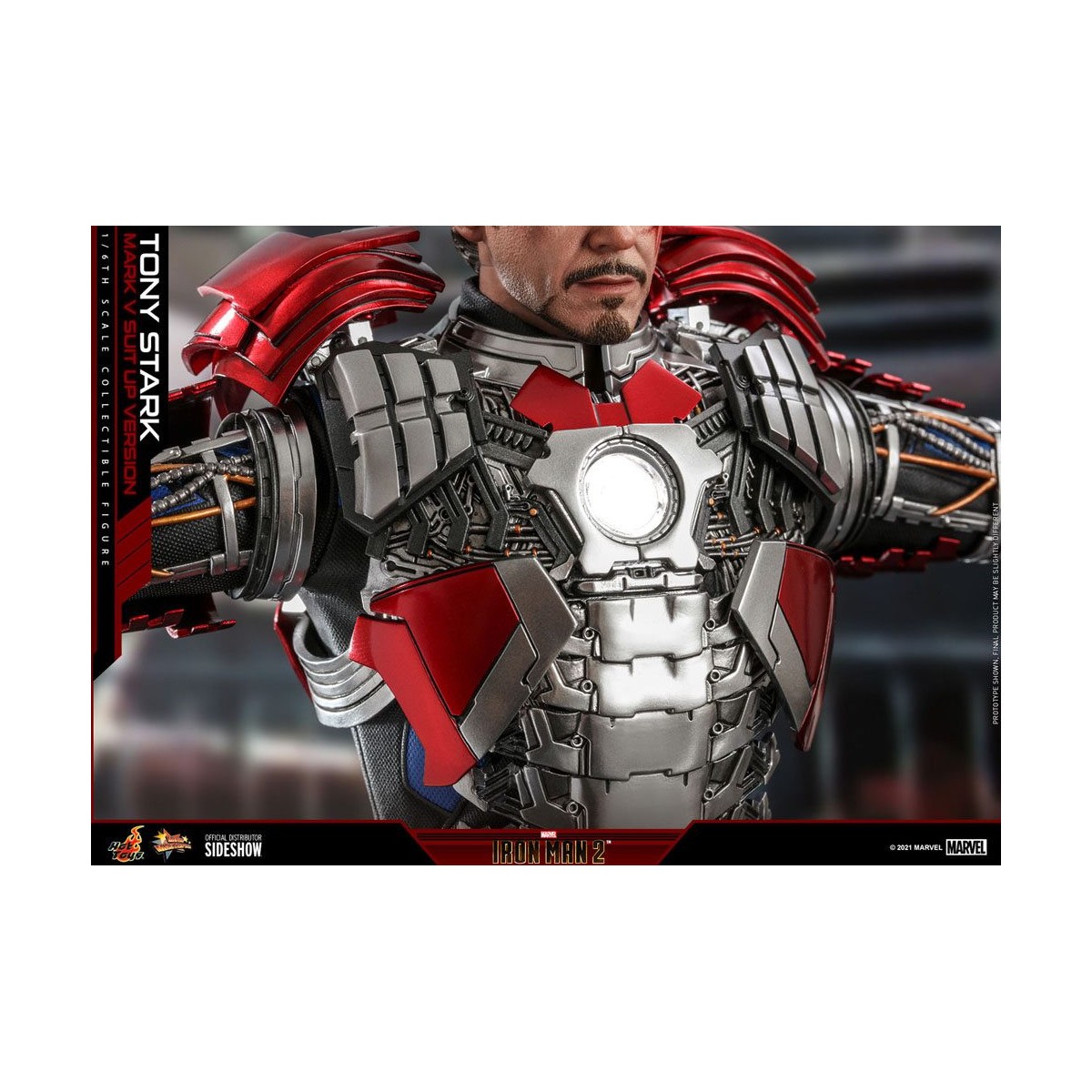 Hot Toys Iron Man 2 - Tuta Mark V 1/6