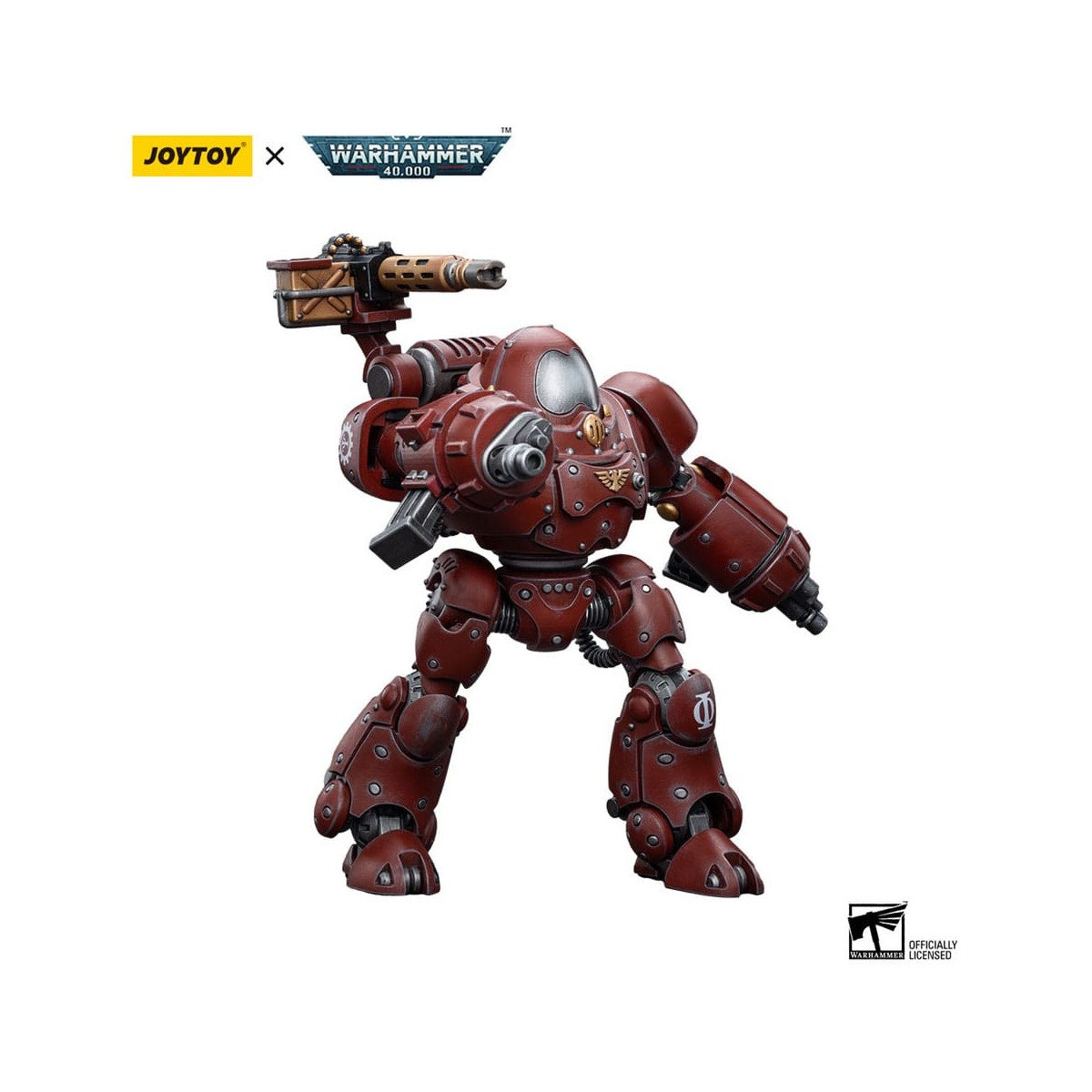 JoyToy Space Marines - Adeptus Mechanicus Kastelan Robot con blaster a fosforo pesante 1/18