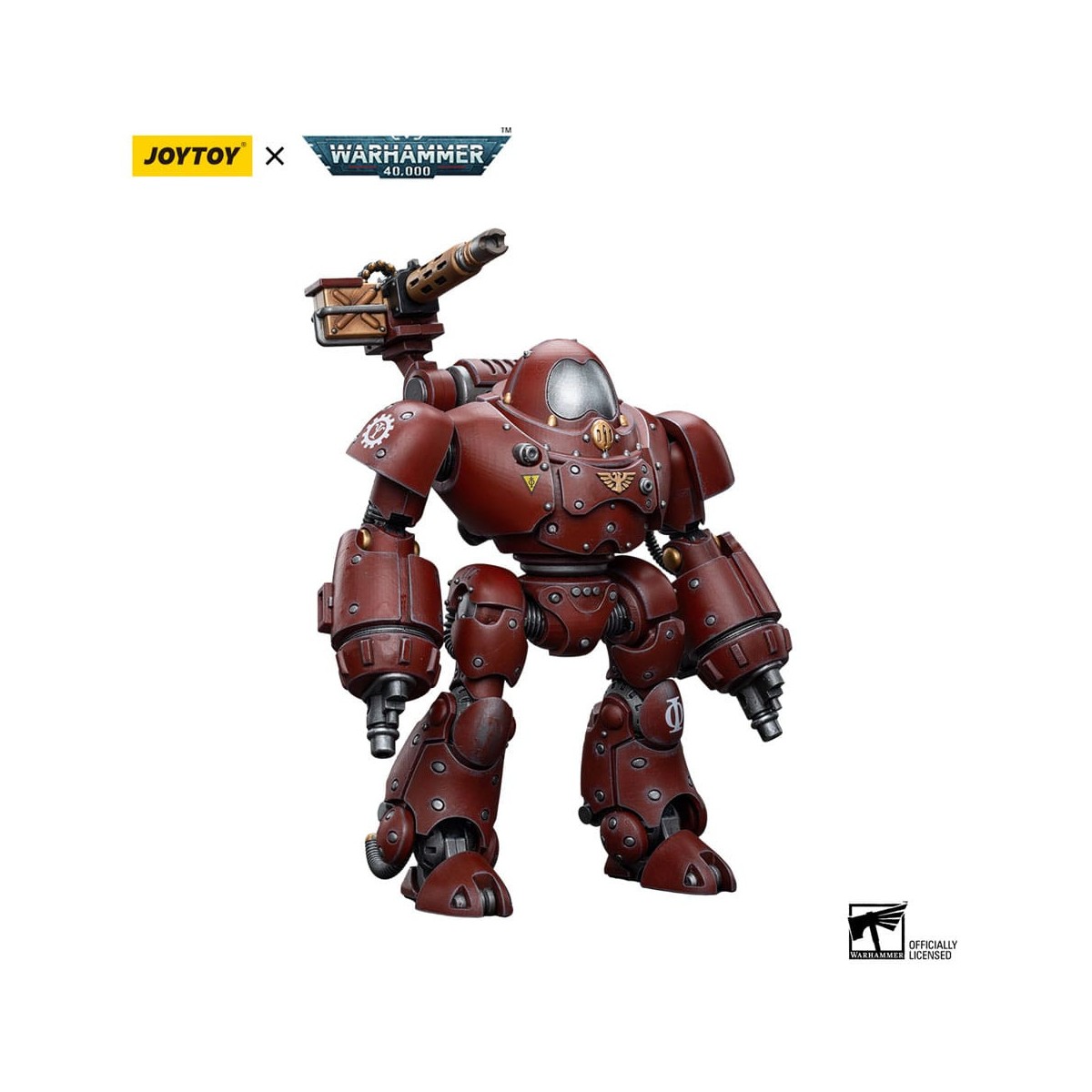 JoyToy Space Marines - Adeptus Mechanicus Kastelan Robot con blaster a fosforo pesante 1/18