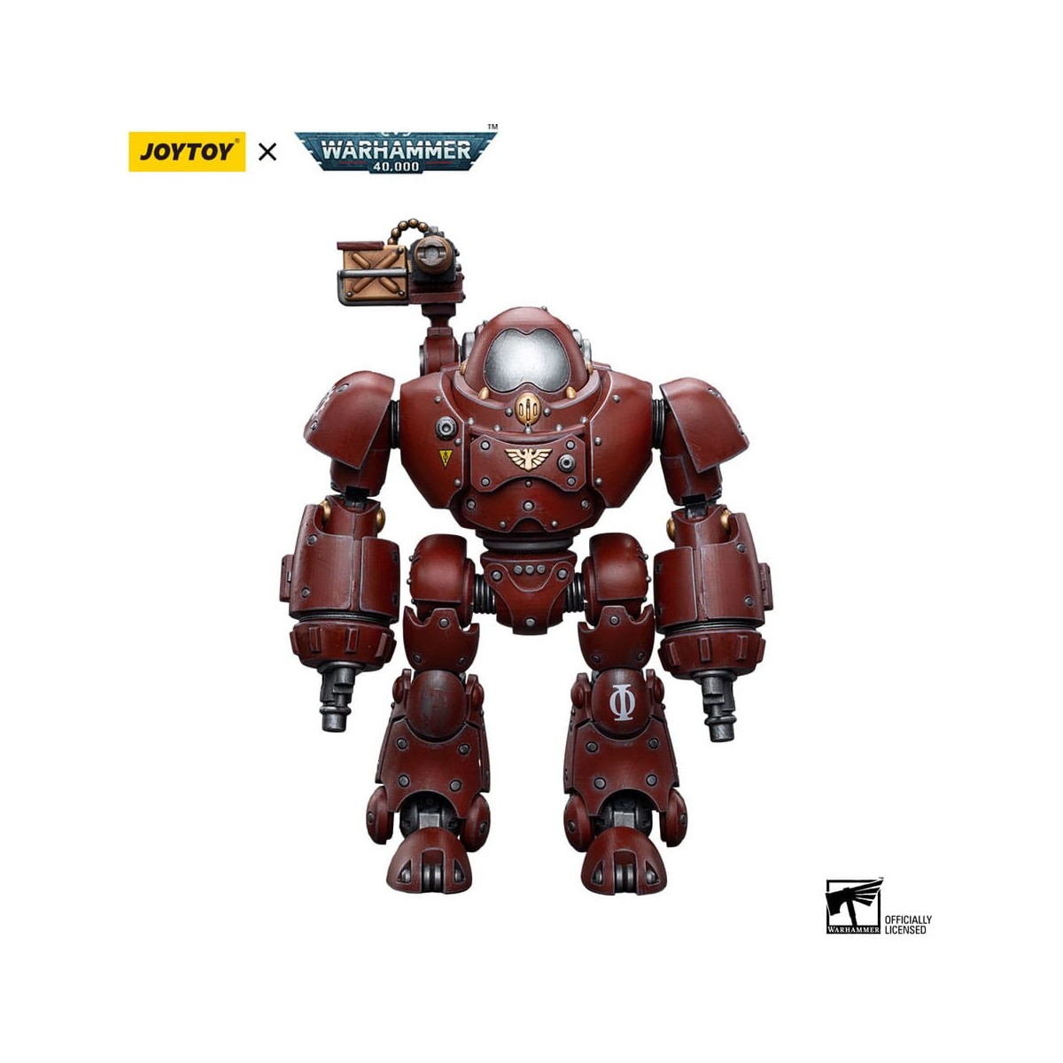 JoyToy Space Marines - Adeptus Mechanicus Kastelan Robot con blaster a fosforo pesante 1/18
