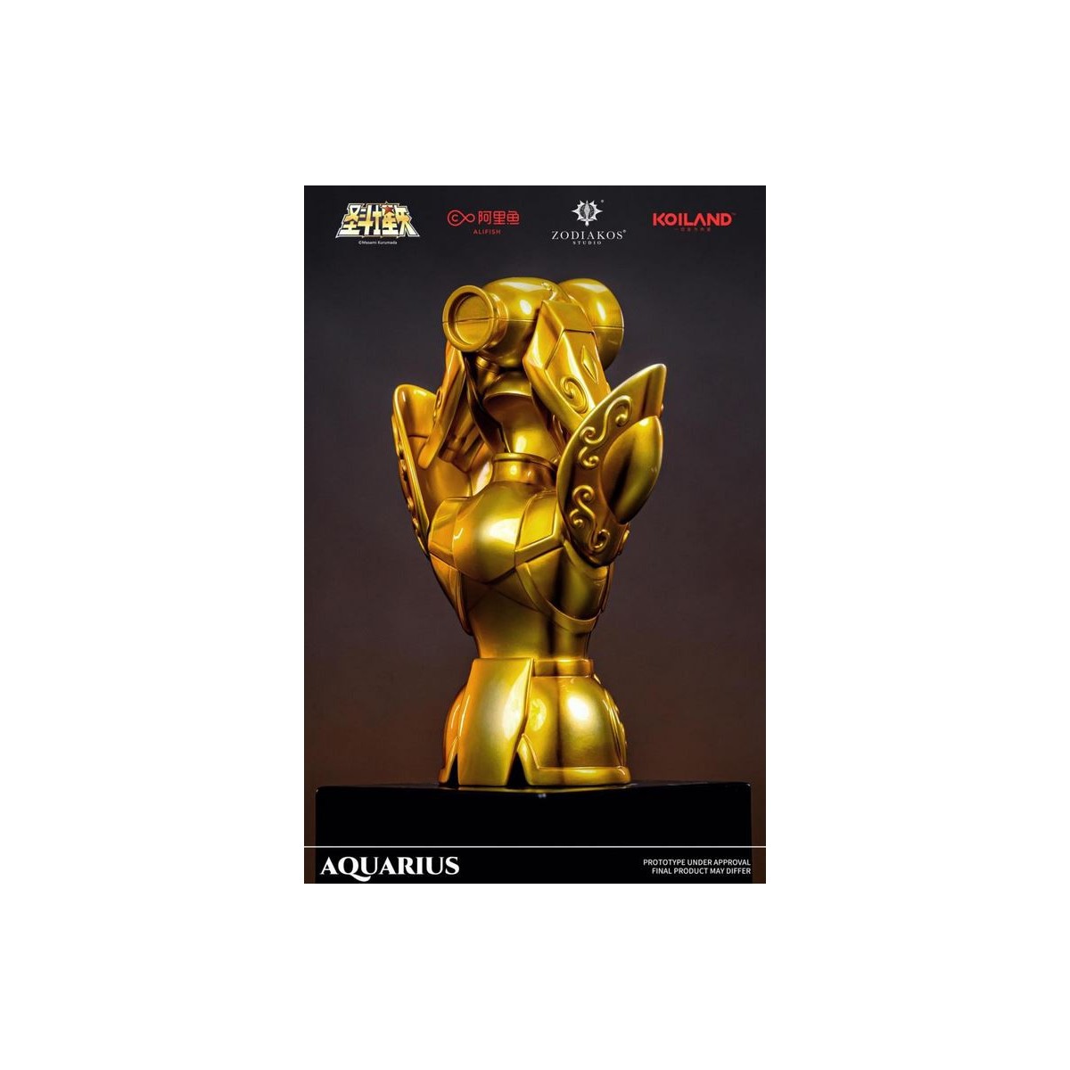 Zodiakos Studio - Stoffa Aquarius - Totem Aquarius 1/6 - Saint Seiya - Statua dei Cavalieri dello Zodiaco