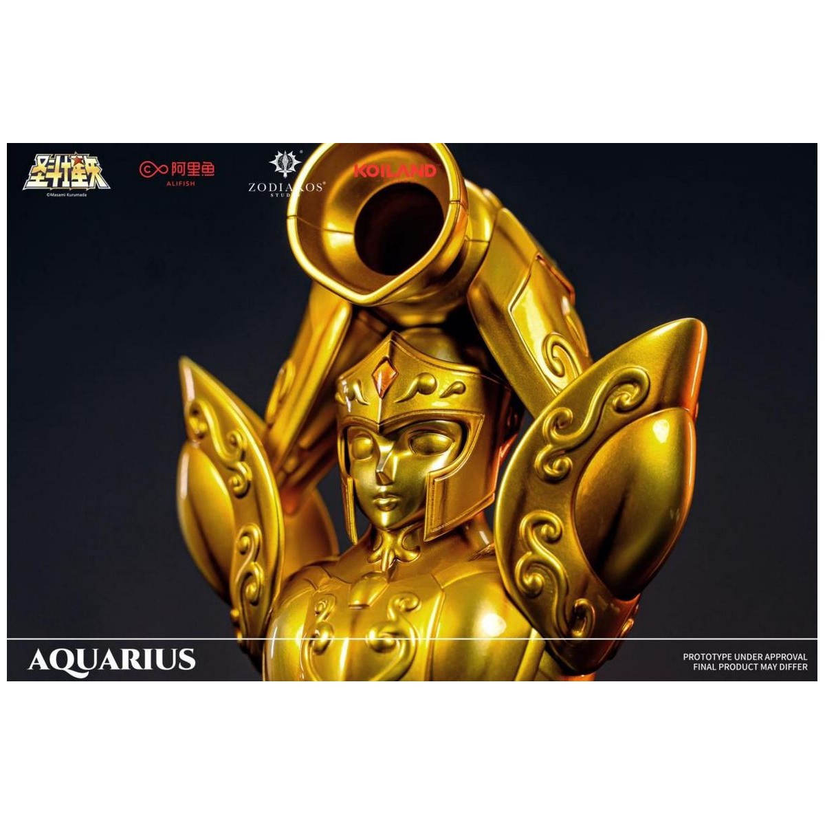 Zodiakos Studio - Stoffa Aquarius - Totem Aquarius 1/6 - Saint Seiya - Statua dei Cavalieri dello Zodiaco