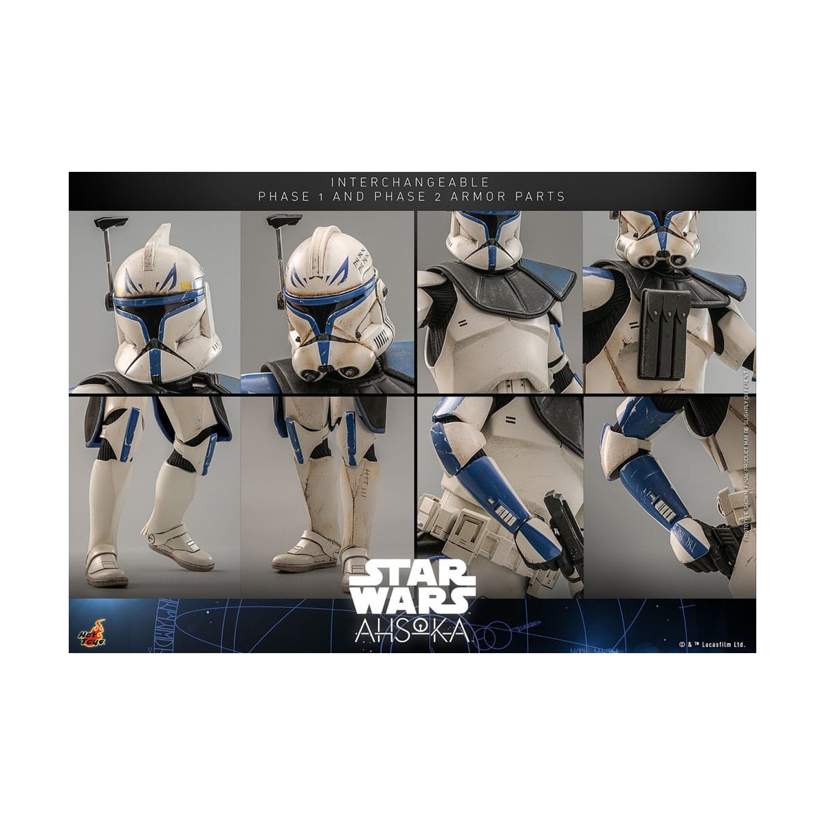Hot Toys Star Wars - CAPITANO REX - Ahsoka Tano 1/6