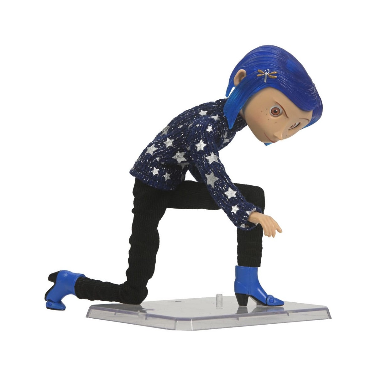 Neca Coraline - Coraline in maglione a stelle e strisce