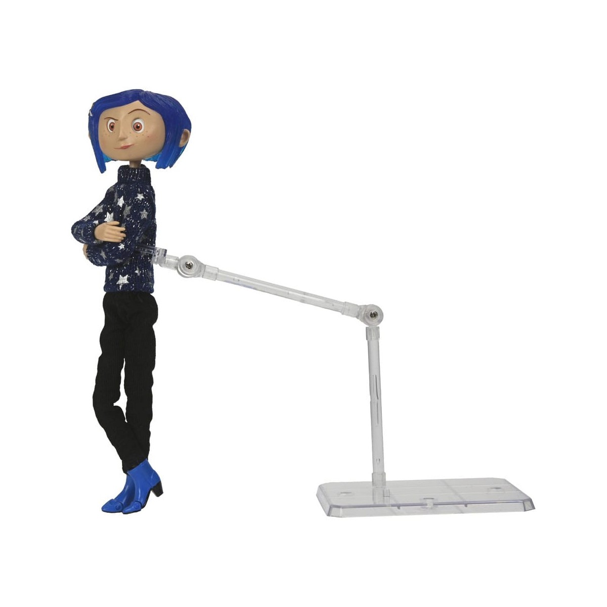 Neca Coraline - Coraline in maglione a stelle e strisce