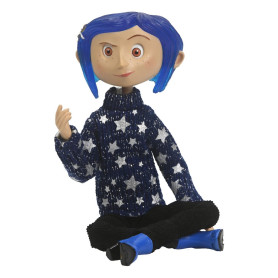 Neca Coraline - Coraline in maglione a stelle e strisce