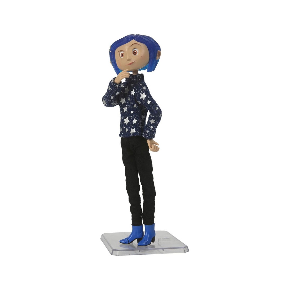 Neca Coraline - Coraline in maglione a stelle e strisce