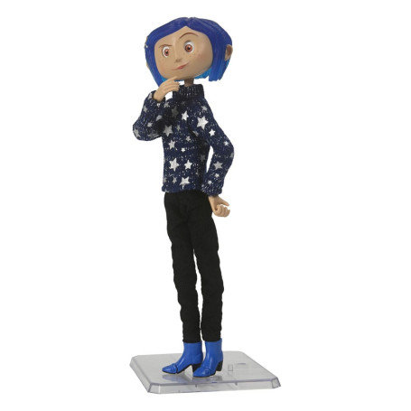 Neca Coraline - Coraline in maglione a stelle e strisce