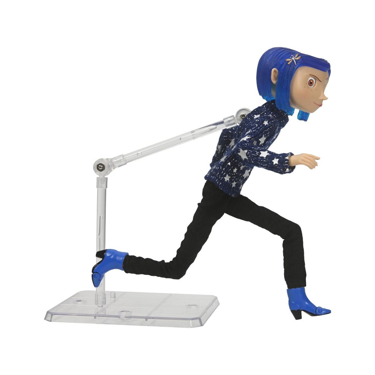 Neca Coraline - Coraline in maglione a stelle e strisce