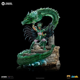 Iron Studios - Saint Seiya - Dragon Shiryu Deluxe Art Scale 1/10 - I cavalieri dello zodiaco Hyoga il cigno