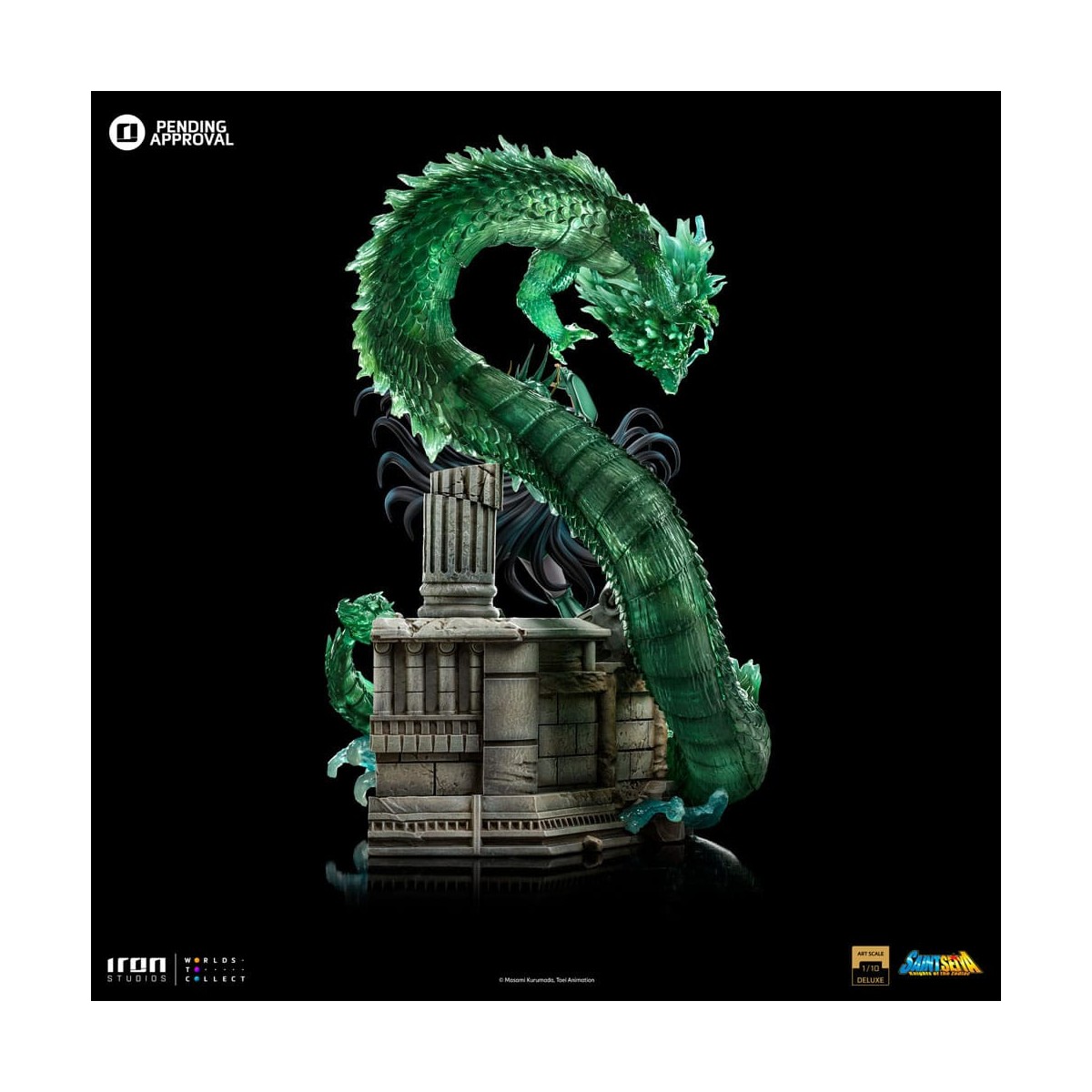 Iron Studios - Saint Seiya - Dragon Shiryu Deluxe Art Scale 1/10 - I cavalieri dello zodiaco Hyoga il cigno
