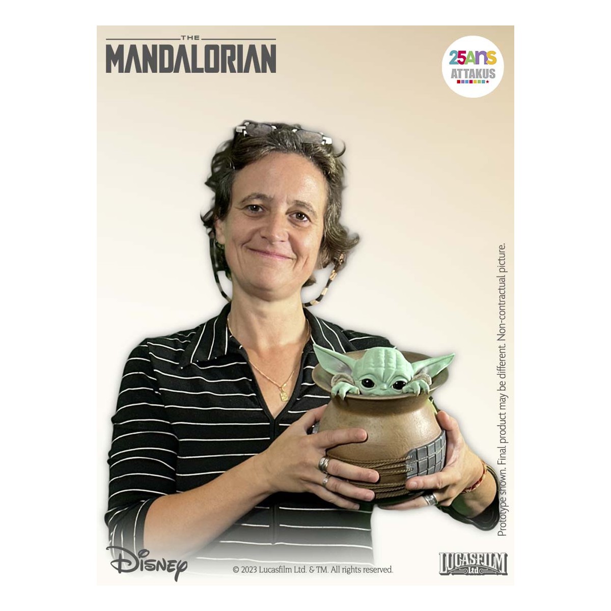 Attakus Starwars - Grogu "In a Jar" 1/2 - I Mandaloriani