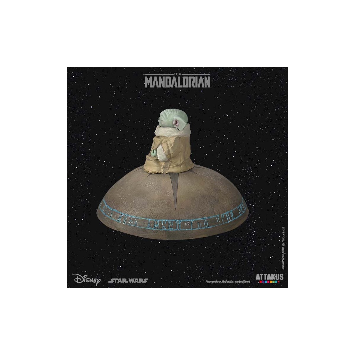 Attakus Starwars - Grogu "Evocazione della Forza" 1/5 - Il Mandaloriano