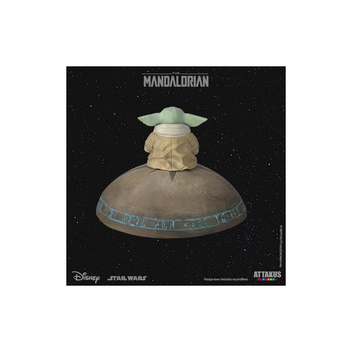 Attakus Starwars - Grogu "Evocazione della Forza" 1/5 - Il Mandaloriano